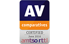 AV comparatives certified - June 2016