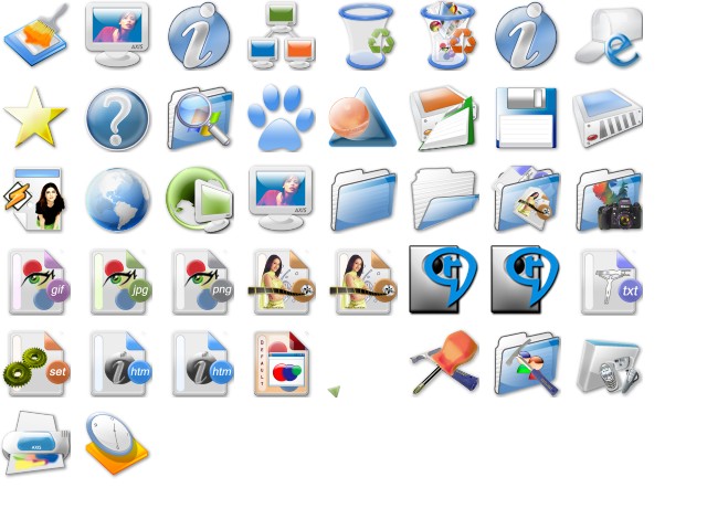 Как сделать значки для windows xp 688