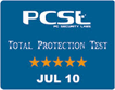 PCSL Total Protection Test award July 2010