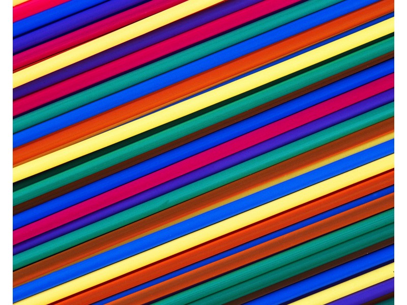 Colourful Straws