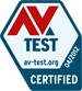 AV test certified award April 2012