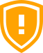 Feature Icon Risky orange Shield