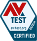 AV Test certified july/august 2011