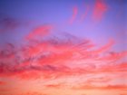 Cirrus Clouds at Sunset