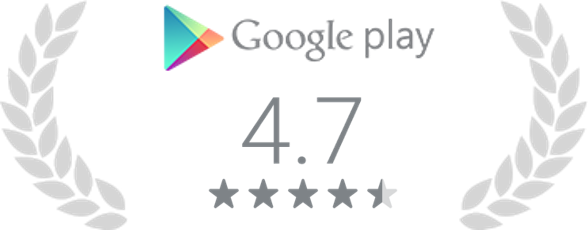 Google Play 4.7 rating