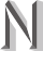 Weißes Norman-Logo