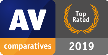 AV-Comparatives - Top Rated Product for 2019