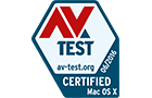 AV Test Mac OS X certified - June 2016