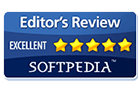 Softpedia Editor's Review Excellent award