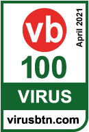 Награда Virus Bulletin 100