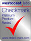 Westcoast labs checkmark Premium platinum award