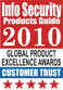 Info Security product guide - 2010 excellence award customer trust 5 stars