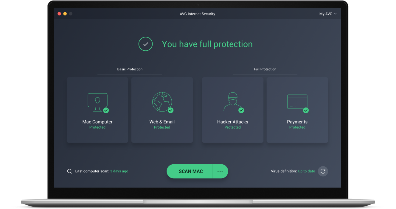 AVG Ultimate Multidevice security, performance, & VPN bundle