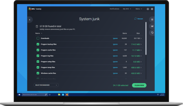 Schaffen Sie mehr Speicherplatz mit der Datenträgerbereinigung
