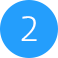 Numer 2 w niebieskim kółku