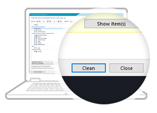 etapa 3 - clique no botão Mostrar da seção Dados do navegador