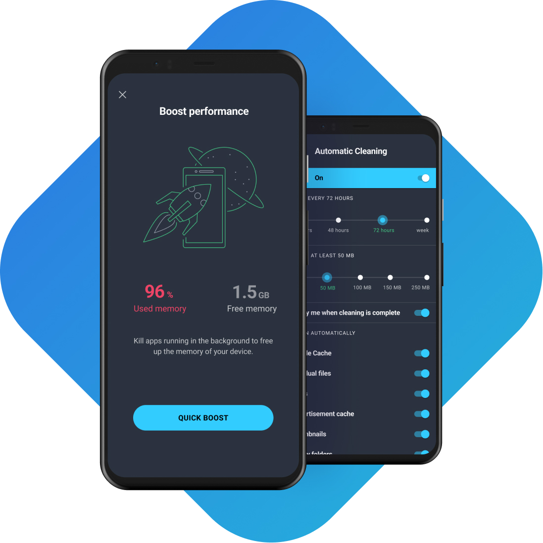 AVG Cleaner para Android detiene las aplicaciones ávidas de recursos