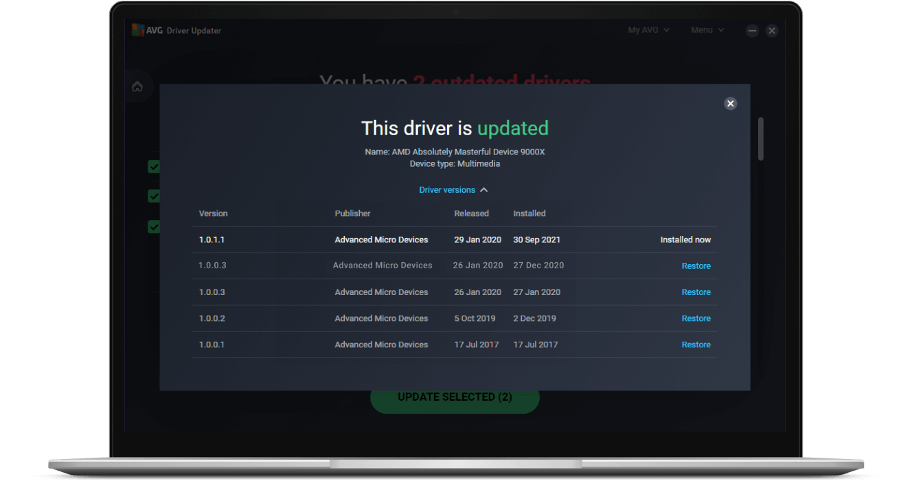 ПО для обновления драйверов | AVG Driver Updater