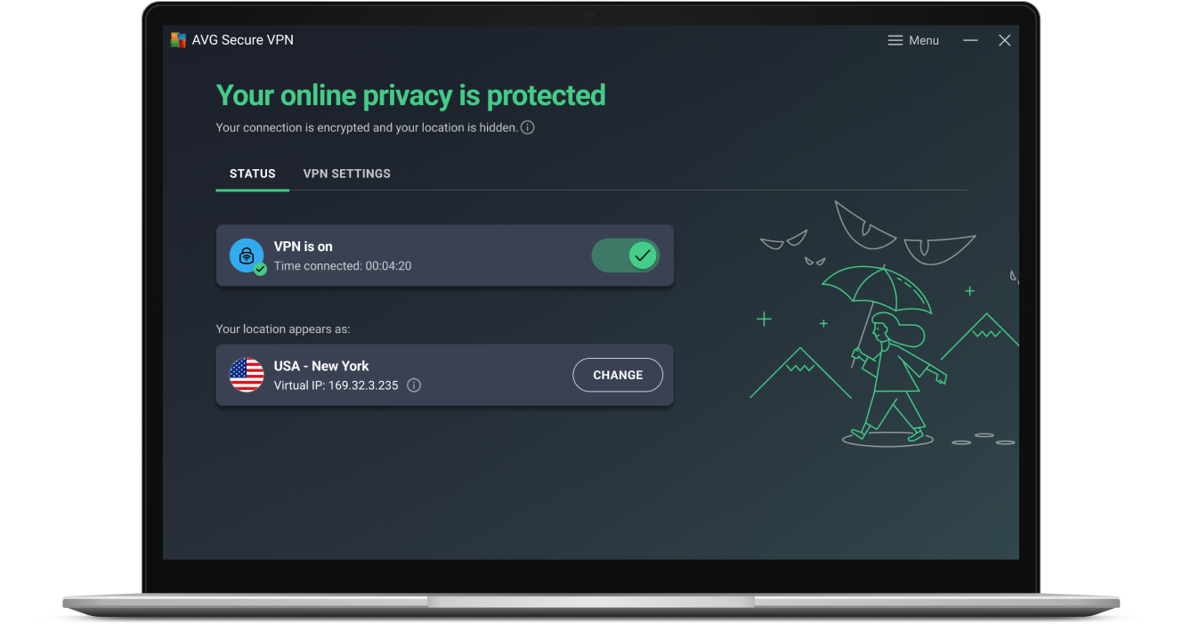 Download Secure VPN for PC or Laptop | Free Trial | AVG