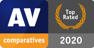 AV-Comparatives - Producto mejor valorado de 2020