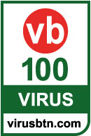 Virus Bulletin 100 Award