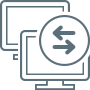 Functiepictogram externe verbinding