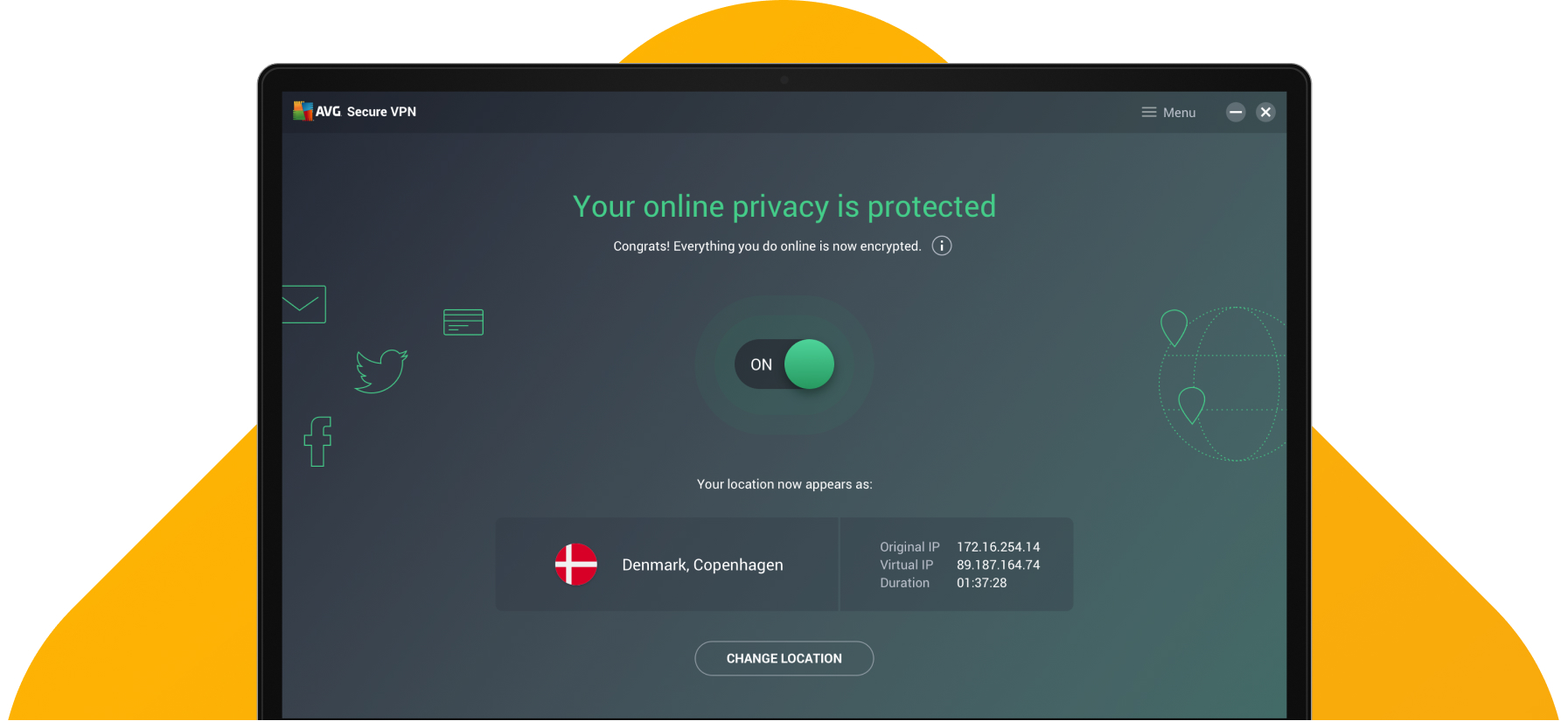 AVG Secure VPN (Multi-Device) 10 Devices | 1 Year