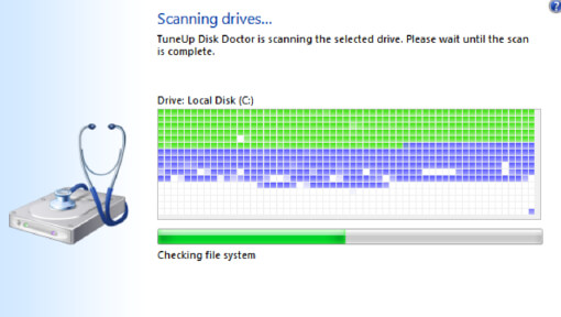 Scanning Drivers UI