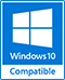 Compatible with Windows 10