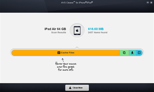 AVG Cleaner for iPhone and iPad