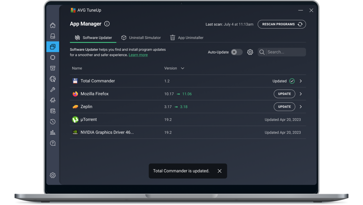 Consigue más espacio con la limpieza del disco