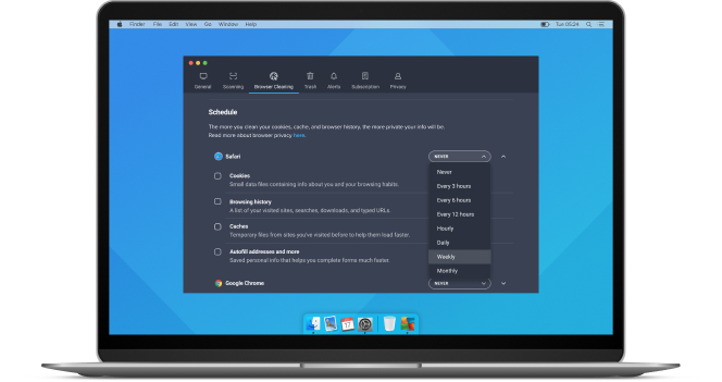 Schoon uw browser op voor meer privacy