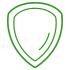 Icono de función de protección