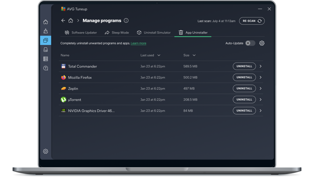 Speed up and tune up your PC