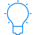 feature icon blue bulb