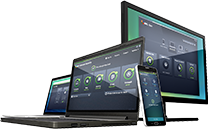 Dispositivos combinados con UI de los productos Business Edition 