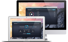 Grensesnitt for Cleaner for Mac