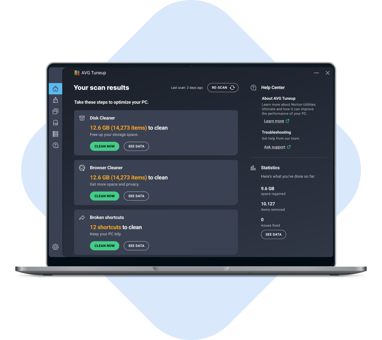 Automatically optimize PC performance