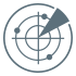 Icono de función de radar