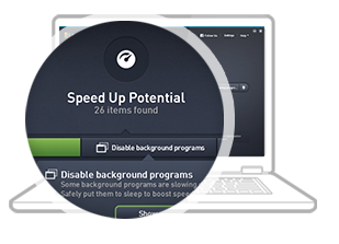 Step 2: Open the Optimize tab & hover your mouse over Disable Programs