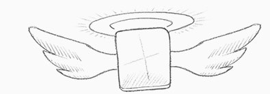 應用程式靈魂升天的橫幅背景