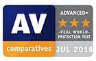 AV Comparatives luglio 2016