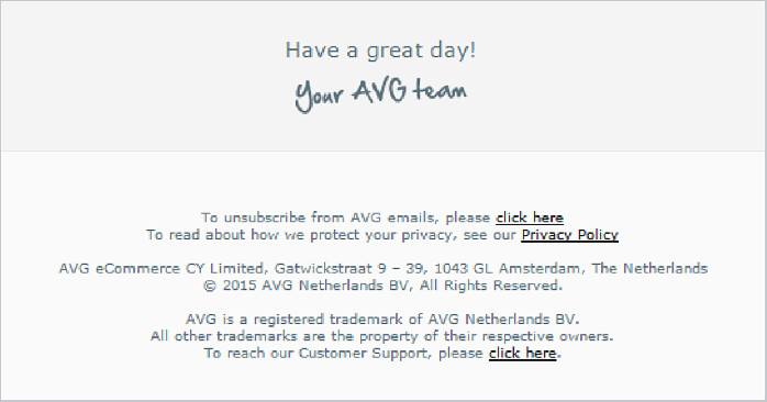 Newsletters par email