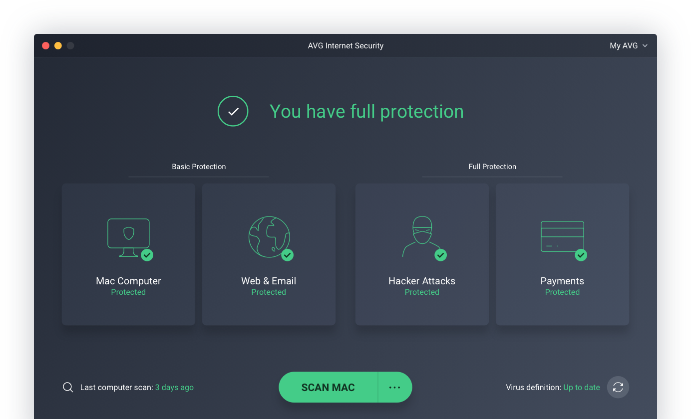 antivirus for mac free virus & spyware protection avg