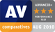 AV Comparatives Advanced+ - Teste de desempenho em agosto de 2010