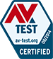 AV-Test Certified em agosto de 2014