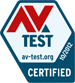 AV-Test Certified em outubro de 2012