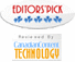 Escolha do Editor da Canadian Content Technology
