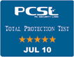 Prémio Total Protection Test em julho de 2010