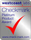 Prémio Platina Checkmark Premium da West Coast Labs